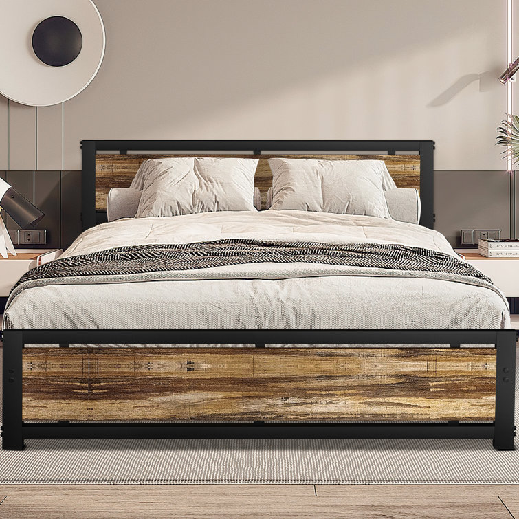 Strong full deals size bed frame